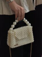 کیف مرواریدی وارداتی 236 - Image 4