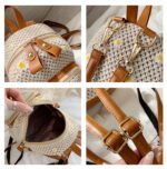 مینی کوله حصیری دخترانه وارداتی 404 - Image 14