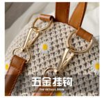 مینی کوله حصیری دخترانه وارداتی 404 - Image 2