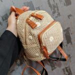 مینی کوله حصیری دخترانه وارداتی 404 - Image 4