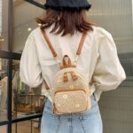 مینی کوله حصیری دخترانه وارداتی 404 - Image 11