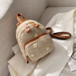 مینی کوله حصیری دخترانه وارداتی 404