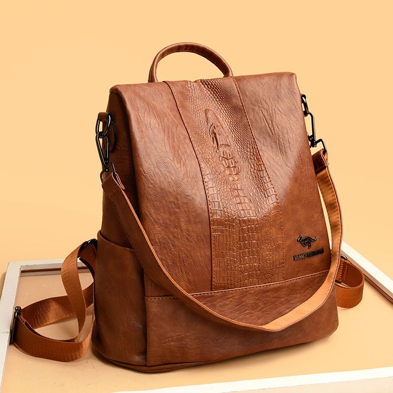 IMG_20250523_221130_003 کوله پشتی چرم وارداتی 953 - Image 1