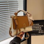 کیف چرم اسکارفدار وارداتی 455