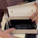 کیف چرم و حصیری وارداتی 438 - Image 2