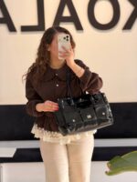 کیف بزرگ چرم وارداتی 7243 - تصویر 2