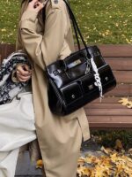 کیف بزرگ چرم وارداتی 7243 - تصویر 9