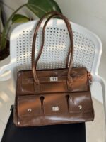 کیف بزرگ چرم وارداتی 7243 - تصویر 3