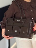 کیف بزرگ چرم وارداتی 7243 - تصویر 6